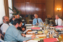 Kabinettsitzung 1993