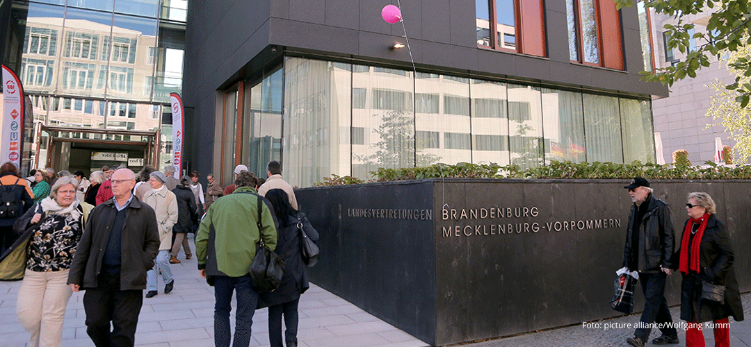 Landesvertretung am Tag der Deutschen Einheit/ Foto: picture alliance