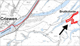 Ausschnitt aus der Karte Ausschnitt aus der Karte