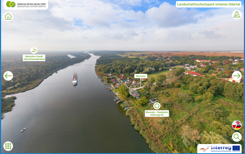 Printscreen von einem Blick auf Moczyły Printscreen von einem Blick auf Moczyły