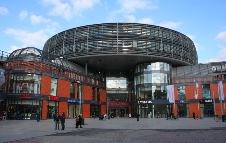 Foto: Rathaus-Galerie in Leverkusen-Wiesdorf