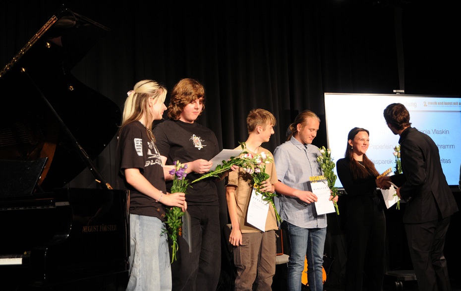 Foto: Aufnahme in die Talenteförderung Foto: Aufnahme in die Talenteförderung