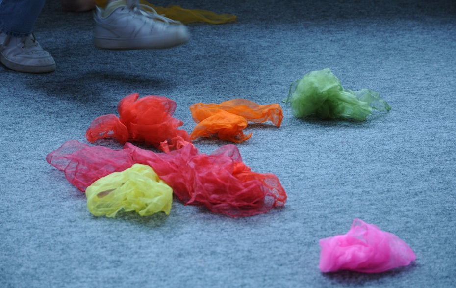 Foto: Bunte Tücher Foto: Bunte Tücher