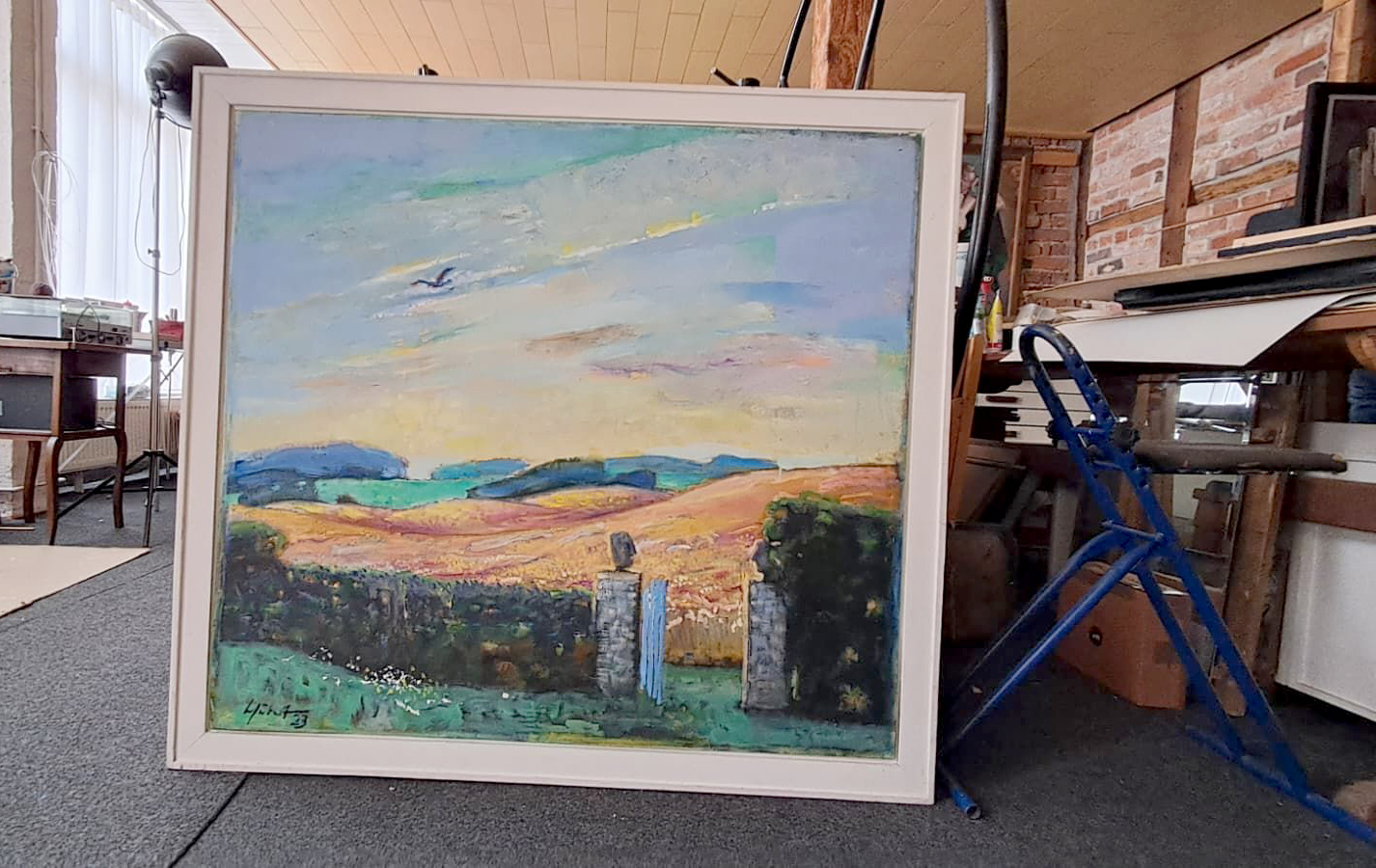 Foto: Bild im Atelier