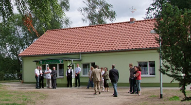 Foto: grünes Anglerheim Foto: grünes Anglerheim
