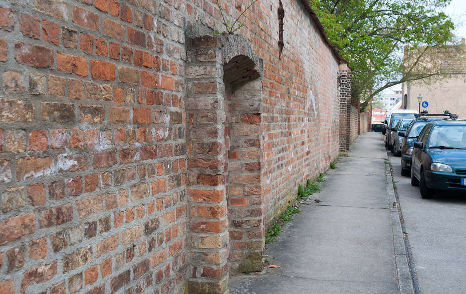 Foto: Teil der Stadtmauer