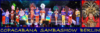 Foto: Copacabana Sambashow Berlin Foto: Copacabana Sambashow Berlin