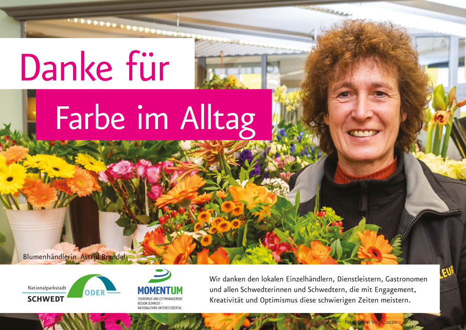 Plakat „Danke für Farbe im Alltag“ Plakat „Danke für Farbe im Alltag“