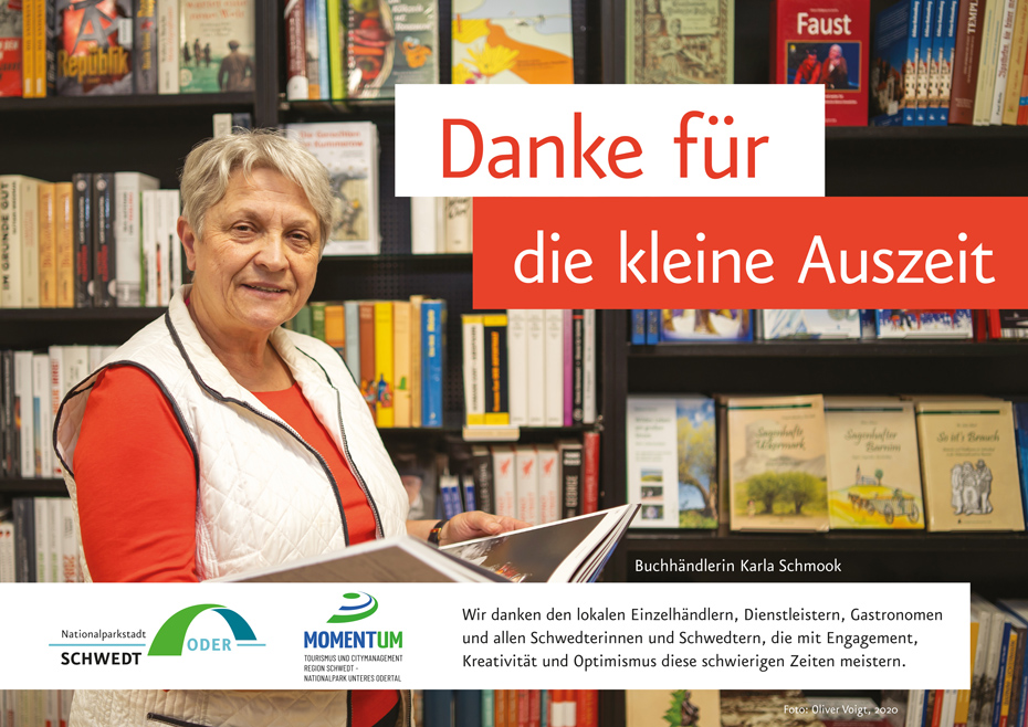 Plakat „Danke für die kleine Auszeit“ Plakat „Danke für die kleine Auszeit“