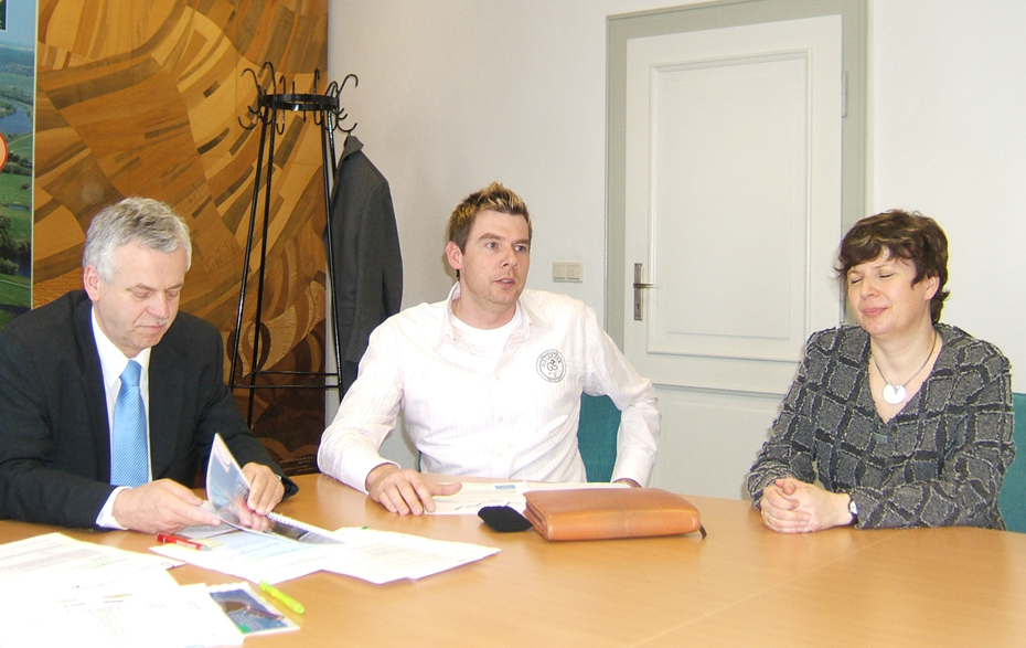 Foto: Thomas Rother beim Pressegespräch Foto: Thomas Rother beim Pressegespräch