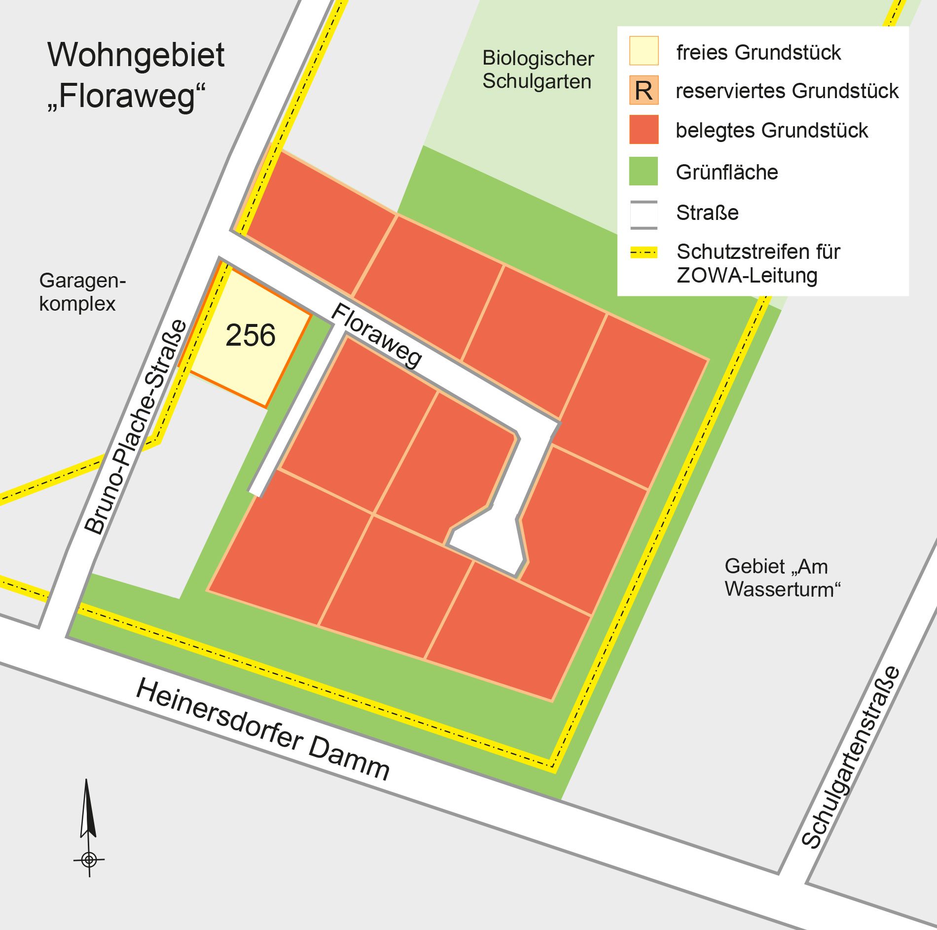 Karte des Gebietes Karte des Gebietes