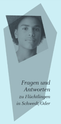 Abbildung: blaues Deckblatt des Flyers Abbildung: blaues Deckblatt des Flyers