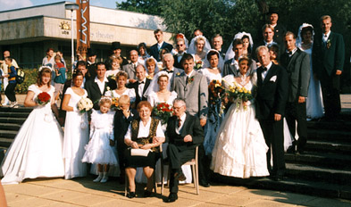 Foto: Große Hochzeitsfoto vom Hochzeitsspektakel