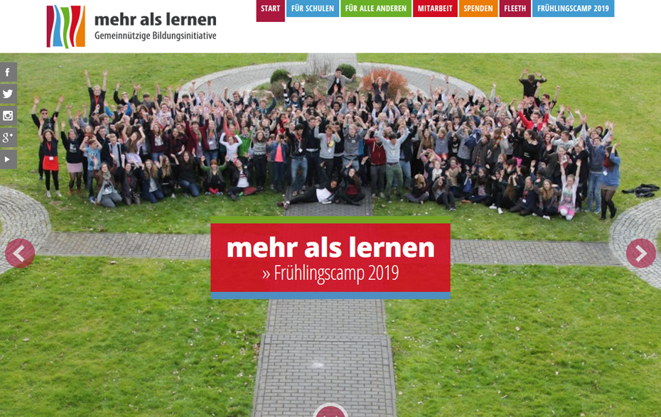 Startseite mit Gruppenfoto Startseite mit Gruppenfoto