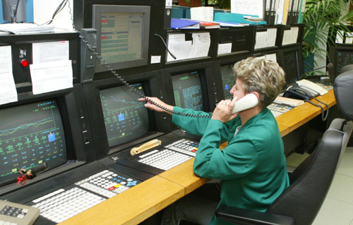 Foto: Ein Arbeitsplatz im PCK Foto: Ein Arbeitsplatz im PCK