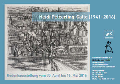 blaues Plakat mit einer Petzerling-Grafik blaues Plakat mit einer Petzerling-Grafik