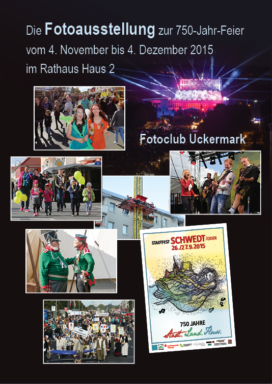 Plakat mit Fotos aus der Ausstellung Plakat mit Fotos aus der Ausstellung