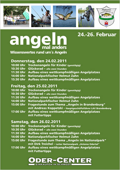 grünes Programmplakat grünes Programmplakat