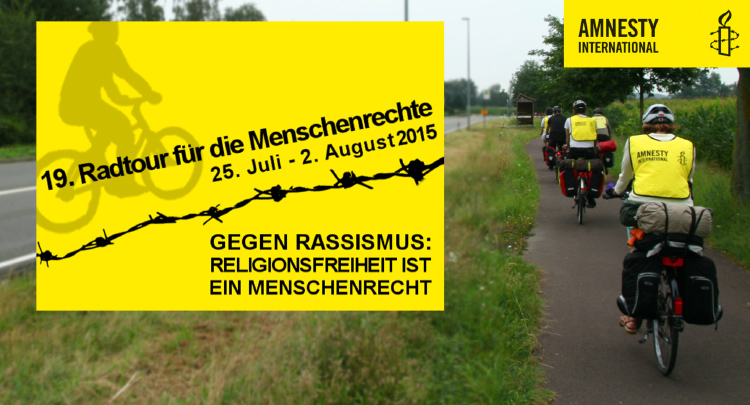 Werbung für die Radtour 2016 Werbung für die Radtour 2016