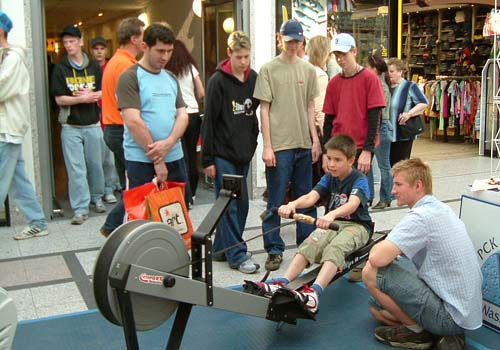 Foto: Ruder-Ergometer Foto: Ruder-Ergometer