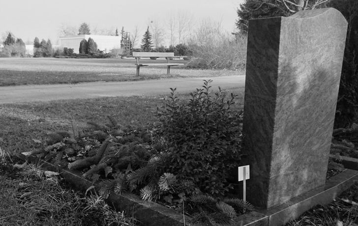 Foto: Grab auf dem Neuen Friedhof Foto: Grab auf dem Neuen Friedhof