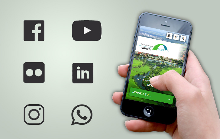 Teaser zur Seite: Die Stadt und Social Media Teaser zur Seite: Die Stadt und Social Media