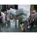Foto: Stand von oben betrachtet