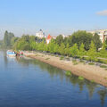 Foto: Promenade, Juliusturm und Fahrgastschiff