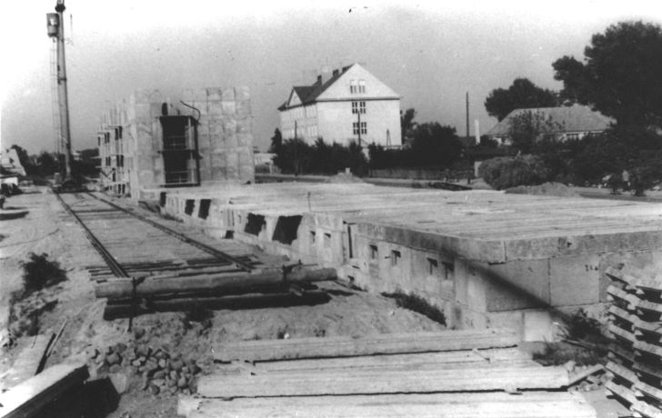 Foto: Baustelle Thälmannstraße Foto: Baustelle Thälmannstraße