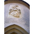 Foto: Wappen der Familie von Bredow an der Kirche Zützen