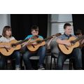 Foto: Einweihung Außenanlage Gitarrenklasse 1