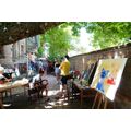 Foto: Kunstwerke auf dem Galeriehof