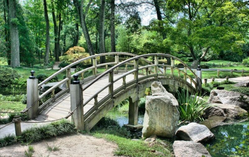 Foto: Brücke im Wald Foto: Brücke im Wald