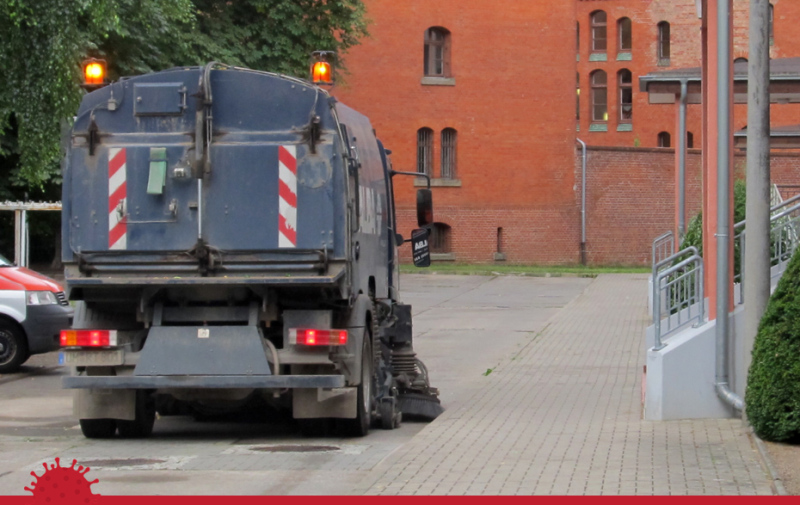 Foto: Straßenreinigungsfahrzeug Foto: Straßenreinigungsfahrzeug
