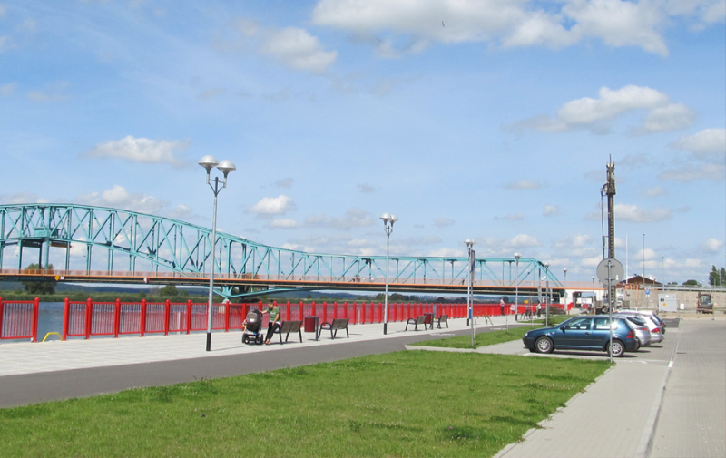 Foto: Bollwerk mit Oderbrücke Foto: Bollwerk mit Oderbrücke