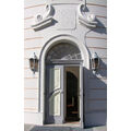 Foto: geöffnete Tür des Berlischky-Pavillons