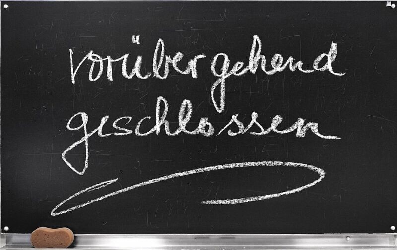 Foto: vorübergehend geschlossen Foto: vorübergehend geschlossen