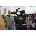 Foto: Neptun mit Nixe und Publikum