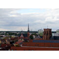 Foto: Blick vom Riesenrad auf die Stadt und die PCK Raffinerie
