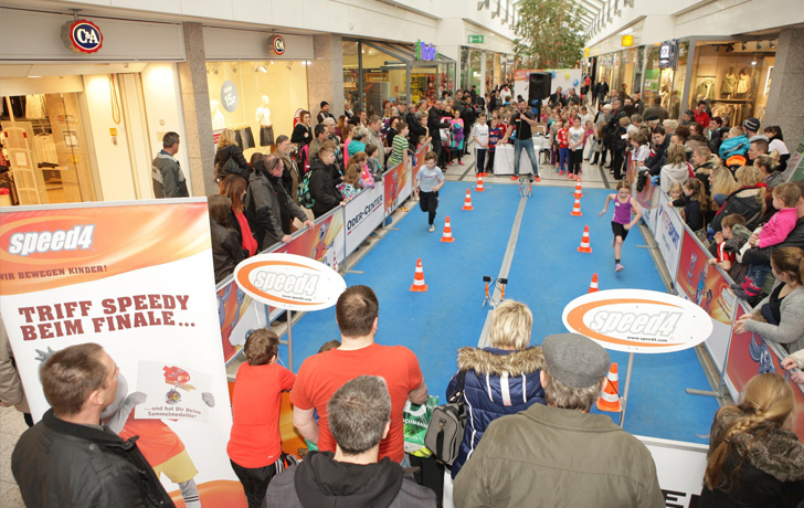 Foto: speed4-Parcours im Oder-Center Foto: speed4-Parcours im Oder-Center