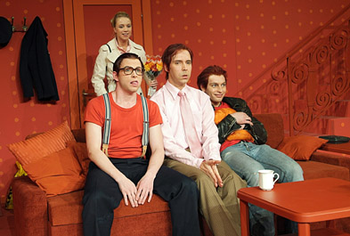 Foto: Szene aus Tom, Dick und Harry Foto: Szene aus Tom, Dick und Harry