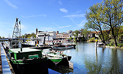 Historische Hafen Brandenburg (Foto: dpa-Zentralbild)