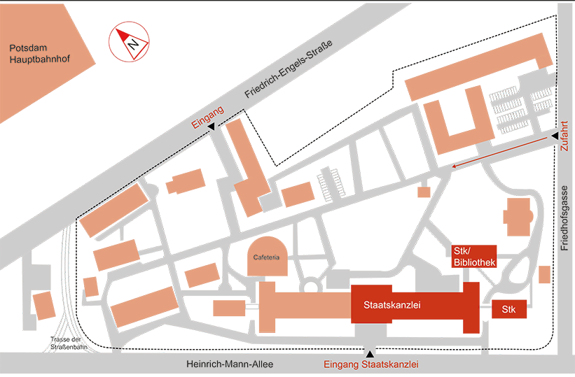 Anfahrts-/Liegenschaftsplan