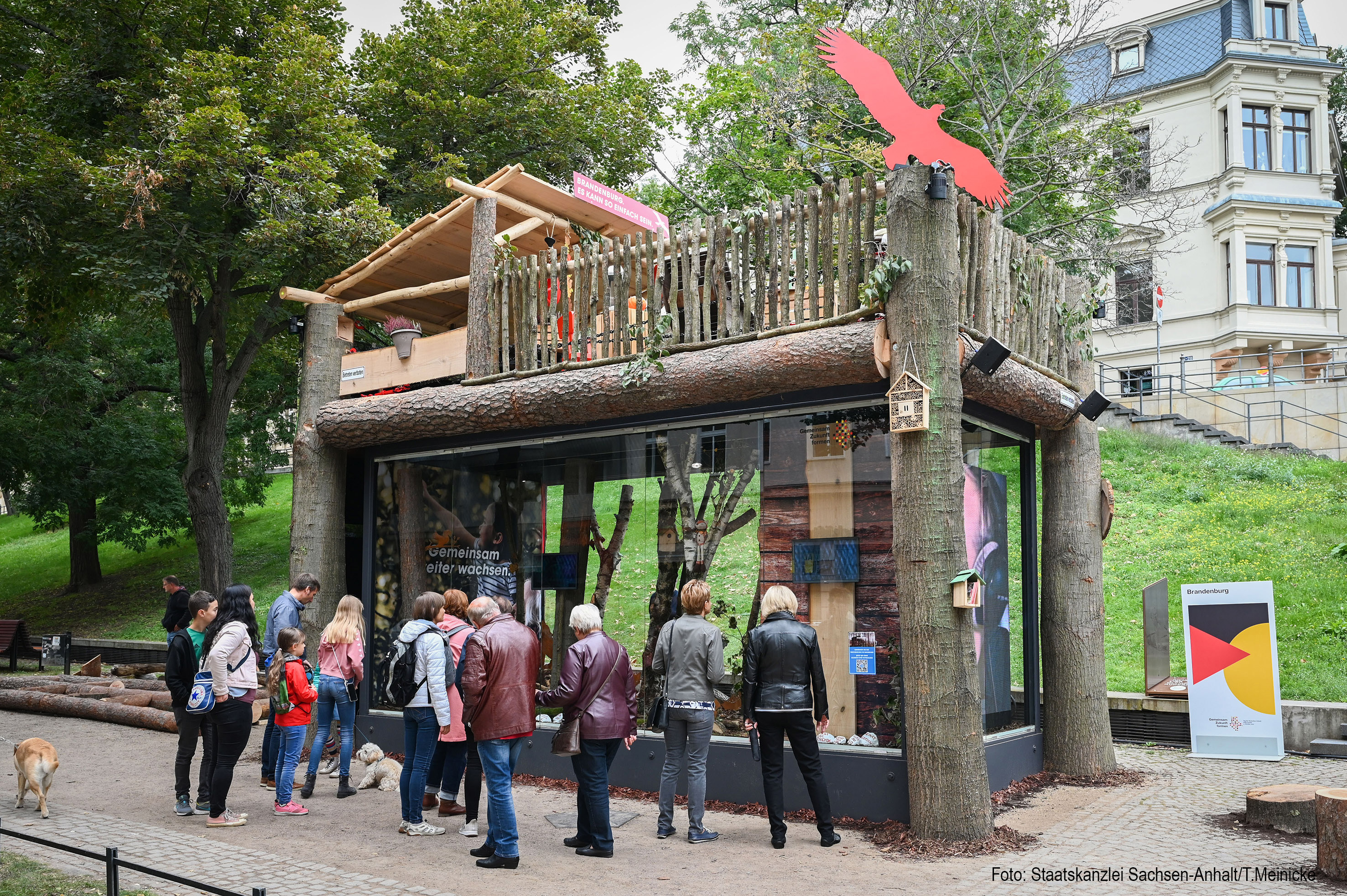 Brandenburger Schaufenster auf EXPO in Halle 2021