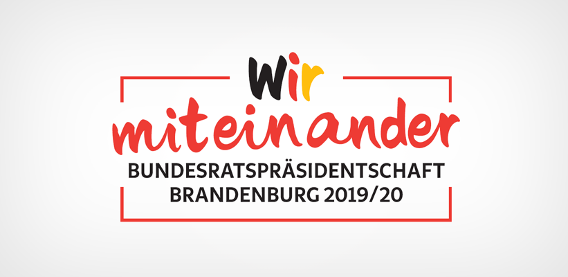 "Wir miteinander" – Logo zur Bundesratspräsidentschaft